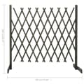 Miniatyrbillede 8 af 8: Espalier til haven 180x100 cm massivt fyrretræ grå - Espalier - Espalierer - Home & Living