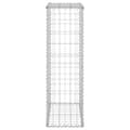 Pikkukuva 5 / 7: Gabion-kivikori kansilla galvanoitu teräs 60x30x100 cm - Gabionseinä - Gabionseinät - Home & Living