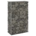 Pikkukuva 2 / 7: Gabion-kivikori kansilla galvanoitu teräs 60x30x100 cm - Gabionseinä - Gabionseinät - Home & Living