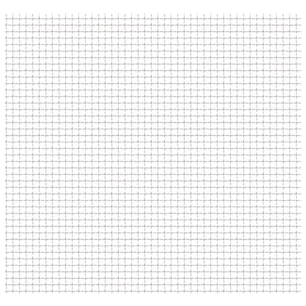 Rillet trådnetspanel rustfrit stål 50 x 50 cm 31 x 31 x 3 mm - Trådnetpanel - Trådnetpaneler - Home & Living