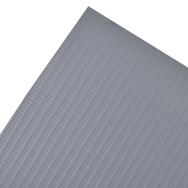 PVC Hegn Lys Rulle Grå 70 x 0,19 m -  - Home & Living