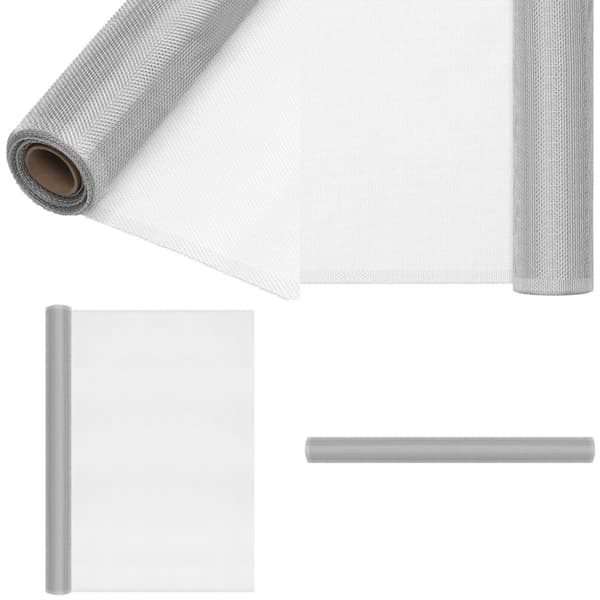 Verkkosuoja alumiini 80x1000 cm hopea - Verkko - Verkot - Home & Living