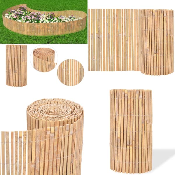 Bambushegn 1000 x 50 cm - Havehegn - Græsplænehegn - Home & Living