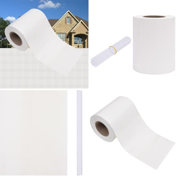 Haveskærm 70x0,19 m PVC hvid - Haveskærm - Haveskærme - Home & Living