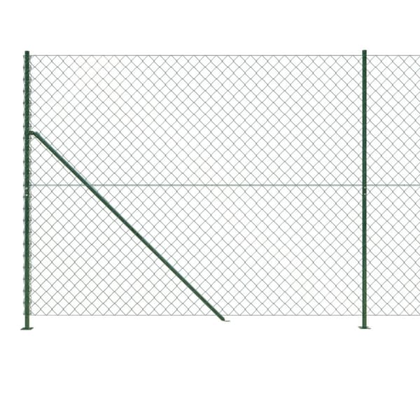 Gunnebostängsel med stolpsko grön 1,4x25 m - Flätverksstängsel - Flätverkstängsel - Home & Living