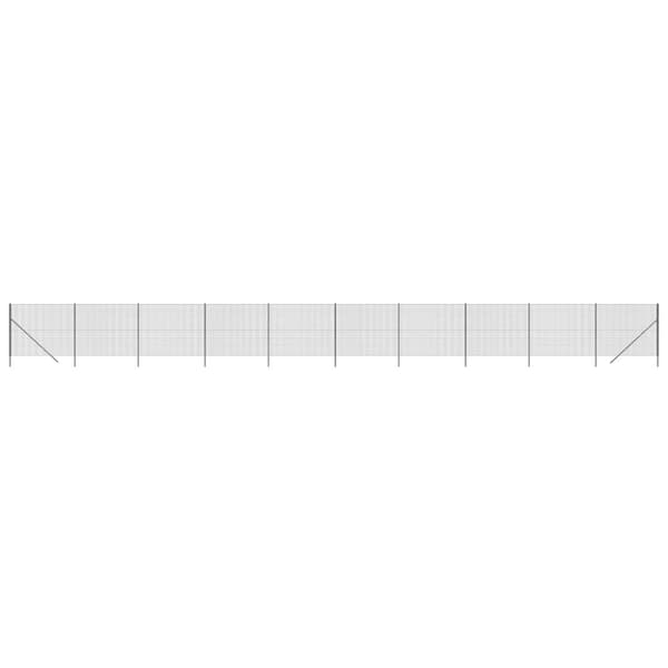 Verkkoaita antrasiitti 1,8x25 m galvanoitu teräs - Verkkoaita - Verkkoaidat - Home & Living