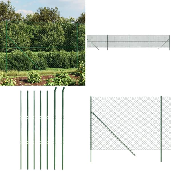 Trådegn 1,4x10 m grøn - Trådhegn - Ståltrådshegn - Home & Living