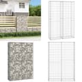 Pikkukuva 1 / 8: Gabion/kivikori kansilla galvanoitu vaijeri 150x100x30 cm - Gabion-kori - Gabion-korit - Home & Living