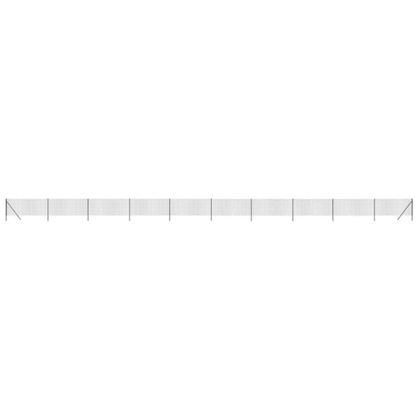 Trådhegn 0,8x25 m galvaniseret stål antracitgrå - Trådhegn - Havehegn - Home & Living