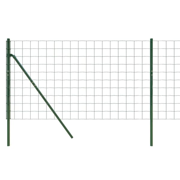 Verkkoaita vihreä 1x10 m galvanoitu teräs - Verkkoaita - Verkkoaidat - Home & Living
