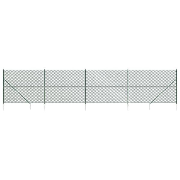 Trådhegn med jordspyd 1,4x10 m grøn - Trådhegn - Ståltrådshegn - Home & Living