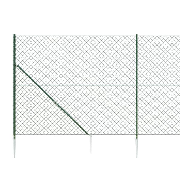 Trådhegn med jordspyd 1,4x10 m grøn - Trådhegn - Ståltrådshegn - Home & Living