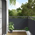 Miniatyrbilde 2 av 7: vidaXL Balkongskjerm antrasitt 800x75 cm PVC