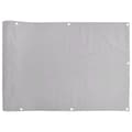 Pikkukuva 3 / 7: vidaXL Parvekkeen yksityisyyssuoja harmaa 600x120 cm PVC