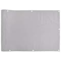 Pikkukuva 3 / 7: vidaXL Parvekkeen yksityisyyssuoja harmaa 600x75 cm PVC