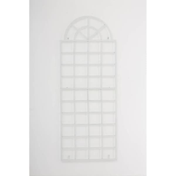 Väggtrellis - CLP - VIVA - Järn - 180 x 70 cm - Vit