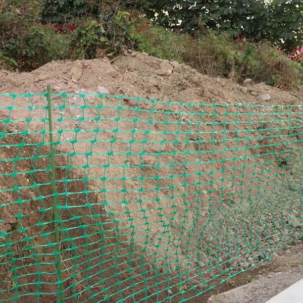 YUENFONG Varningsnät - Skyddsnät - Plaststängsel 30m, grönt