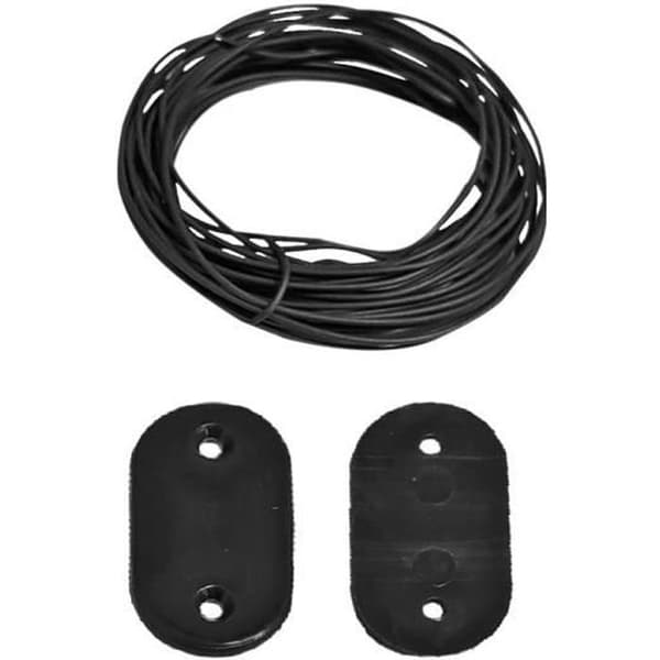 Fästsats - RIBIMEX - PRBVT30GR - Grå - Paket med 30 - 4 meter metalltråd