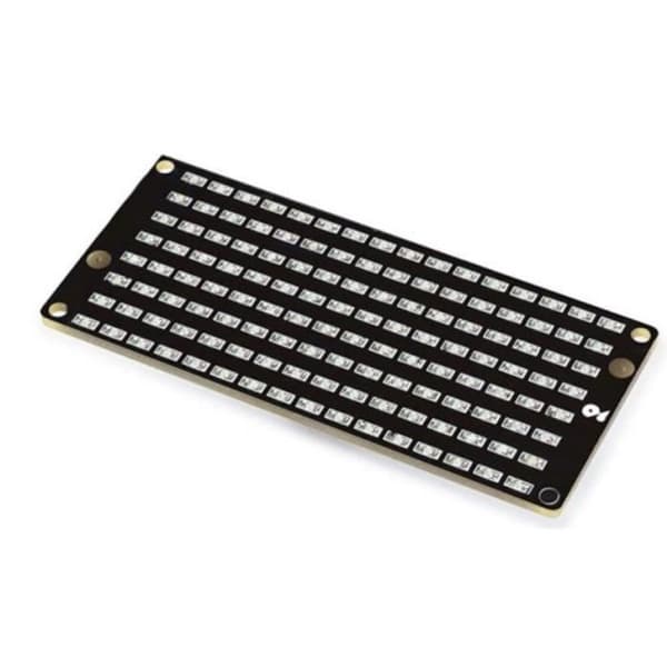 LED-matriskpanel - Whadda - 8 x 16 LEDs - Svart - 72 x 32 x 8 mm - I²C