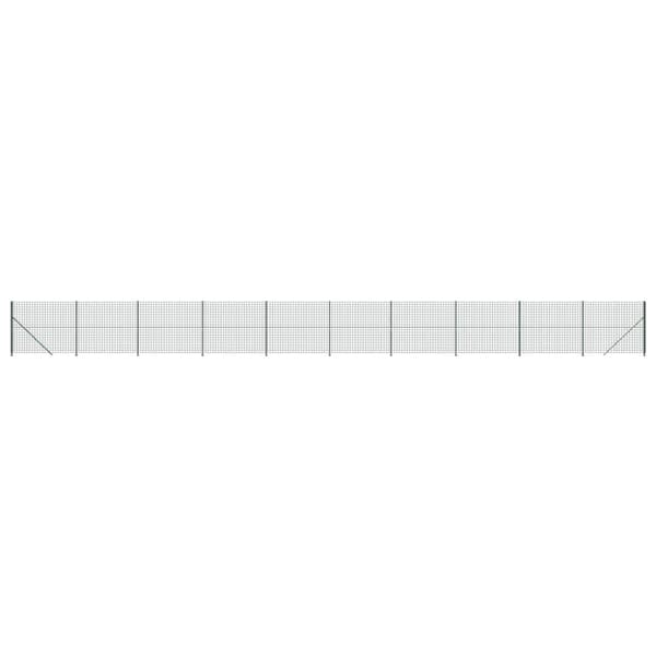 Stängsel med stolpsko grön 1,8x25 m
