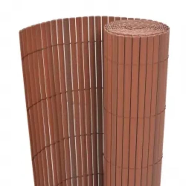 Insynsskydd 110x400 cm brun
