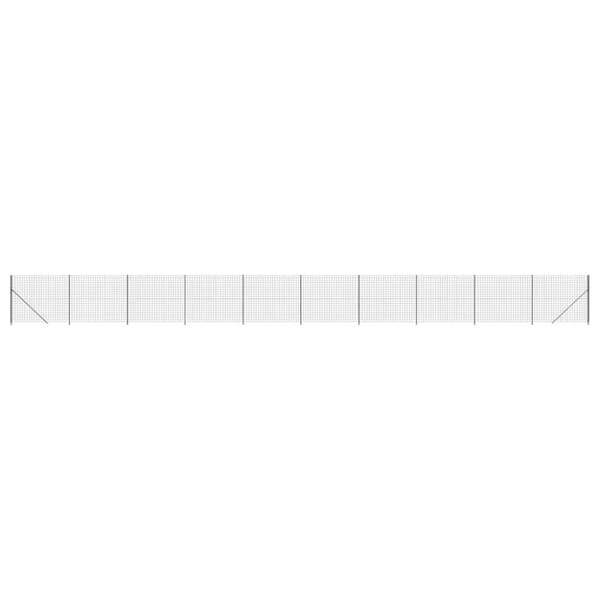 Stängsel med stolpsko antracit 2,2x25 m