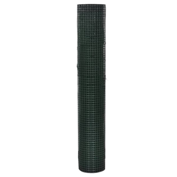 Hönsnät galvaniserat med PVC-beläggning 10x1 m grön