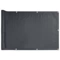Miniatyrbild 2 av 2: Insynsskydd för balkong antracit 600x120 cm PVC