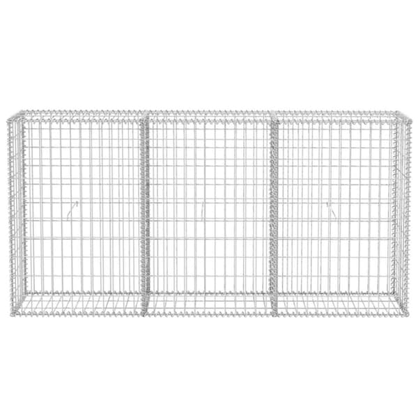 Gabionkorg galvaniserat stål 200x30x100 cm