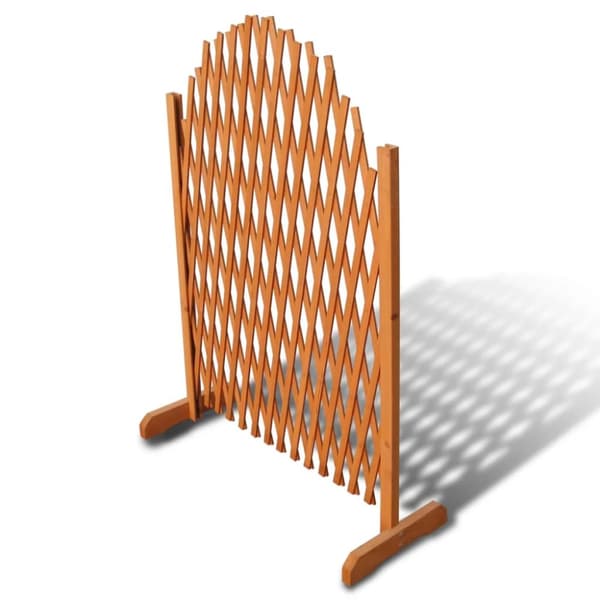 Spaljéstaket massivt trä 180 x 100 cm