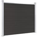 Miniatyrbild 2 av 2: Staketpanel WPC 180x146 cm svart
