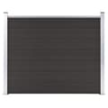 Miniatyrbild 1 av 2: Staketpanel WPC 180x146 cm svart
