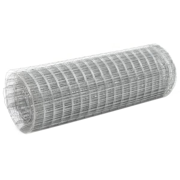 Hönsnät galvaniserat stål 10x0,5 m silver