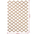 Miniatyrbild 4 av 4: Nature Garden Palisade 100 x 200 cm Naturträ 409346