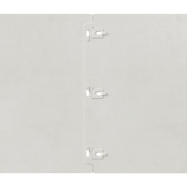 vidaXL Plenkanter 10 stk 25x103 cm rustfritt stål