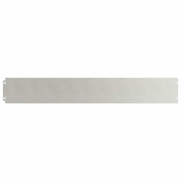 vidaXL Plenkanter 10 stk 15x103 cm rustfritt stål