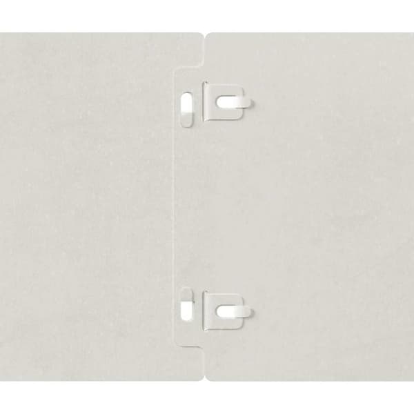 vidaXL Plenkanter 10 stk 15x103 cm rustfritt stål