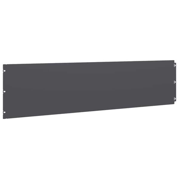 vidaXL Plenkanter 10 stk antrasitt 25x103 cm kaldvalset stål