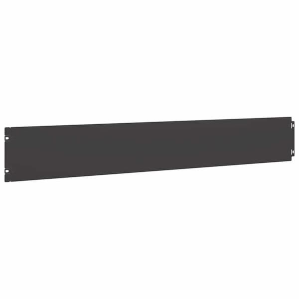 vidaXL Plenkanter 10 stk svart 15x103 cm kaldvalset stål
