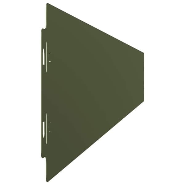 vidaXL Plenkanter 50 stk olivengrønn 10x103 cm kaldvalset stål