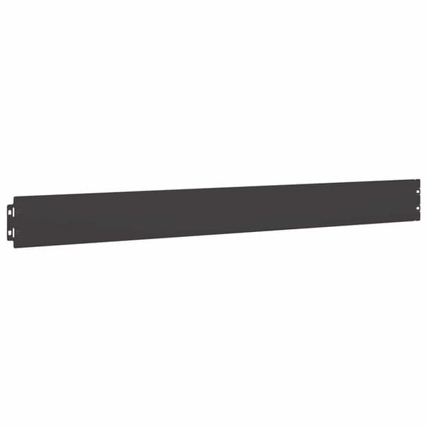 vidaXL Plenkanter 50 stk svart 10x103 cm kaldvalset stål