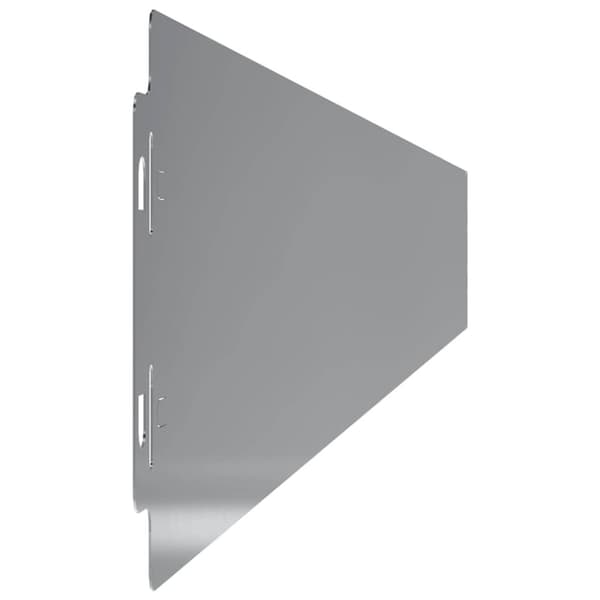 vidaXL Nurmikon reunalistat 10 kpl 10x103 cm galvanoitua terästä