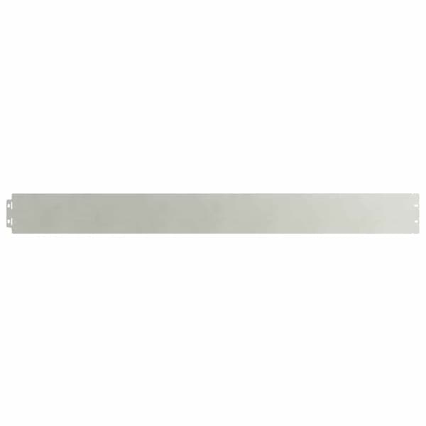 vidaXL plænekanter 10 stk. 10x103 cm rustfrit stål