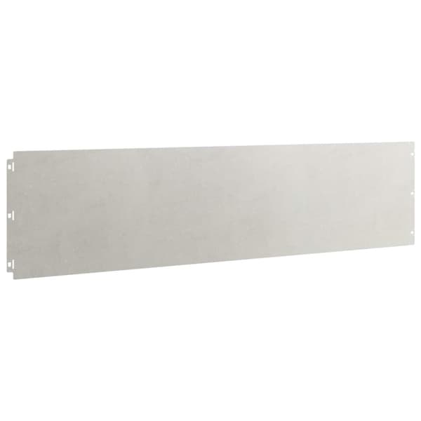 vidaXL plænekanter 10 stk. 25x103 cm rustfrit stål