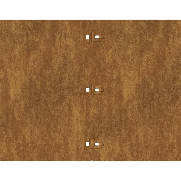 vidaXL plænekanter 20 stk. 25x103 cm fleksibelt vejrbestandigt stål