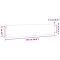 Pikkukuva 10 / 11: vidaXL Nurmikon reunalistat 10 kpl Musta 20x103cm Kylmävalssattu teräs