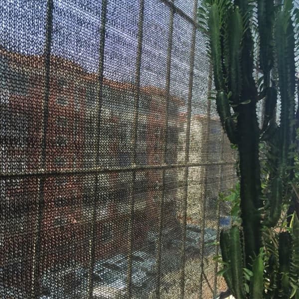 LARS360 Stängselnät av hög densitet polyeten Solskydd För trädgården, balkongen Antracit 1,5 m x 10 m