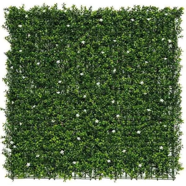 Dekorativ panel av syntetiskt blad - Jasminimitation - 100 x 100 cm