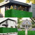 Miniatyrbillede 5 af 5: Udvidelig hegnsprivatlivsskærm, justerbar størrelse, lav vedligeholdelse,HVID