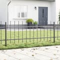 Miniatyrbillede 2 af 7: vidaXL Havemur Grå Pulverlakeret stål 1,7 m x 0,6 m Holdbar Havemur